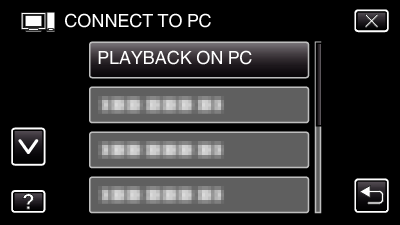 PLAYBACK ON PC